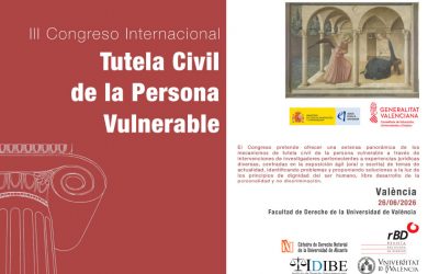 III Congreso Internacional sobre la Tutela Civil de la Persona Vulnerable