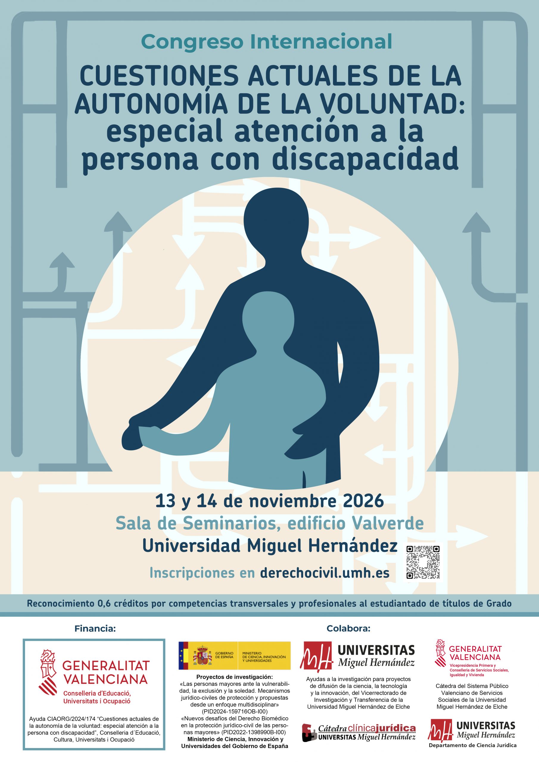 CONGRESO INTERNACIONAL. CUESTIONES ACTUALES DE LA AUTONOMÍA DE LA VOLUNTAD ESPECIAL ATE